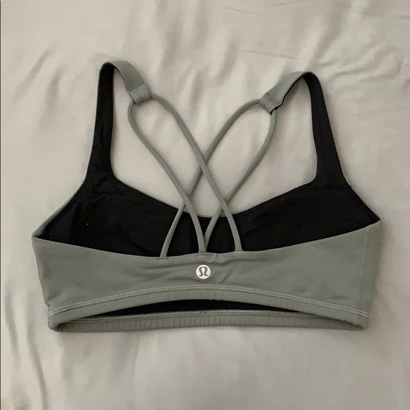Gray Lululemon Sports Bra - Picture 2 of 3